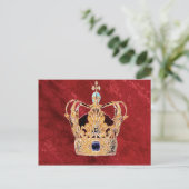 A Royal Crown Briefkaart (Staand voorkant)