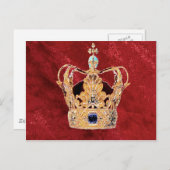 A Royal Crown Briefkaart (Voorkant / Achterkant)