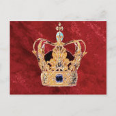 A Royal Crown Briefkaart (Voorkant)
