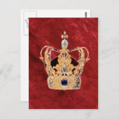 A Royal Crown Briefkaart (Voorkant / Achterkant)
