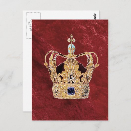 A Royal Crown Briefkaart (Voorkant / Achterkant)