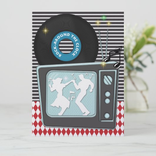 A Royally Rockin' Party 2 beroemd gemaakt door SRF Kaart (Staand voorkant)