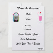 A Royally Rockin' Party 2 beroemd gemaakt door SRF Kaart (Achterkant)