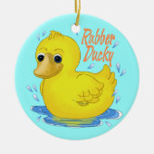 A Rubber Duck Keramisch Ornament (Voorkant)