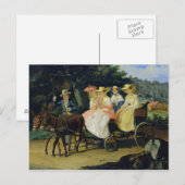 A run, 1845-46 briefkaart (Voorkant / Achterkant)