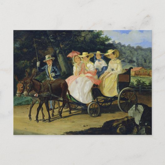 A run, 1845-46 briefkaart (Voorkant)