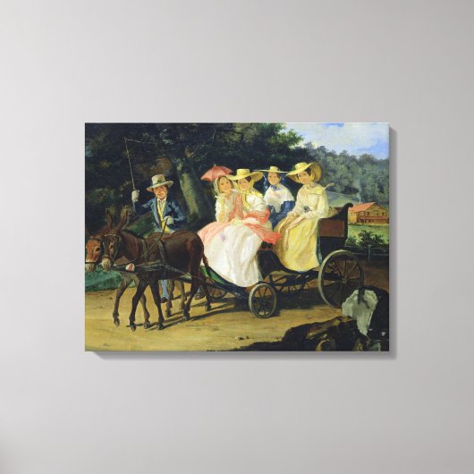A run, 1845-46 canvas afdruk (Voorkant)