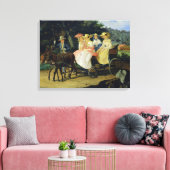 A run, 1845-46 canvas afdruk (Insitu (Woonkamer))