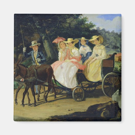 A run, 1845-46 magneet (Voorkant)