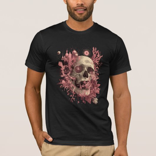 A Ruptured Cliché — Gothic Fine Art Graphic T-Shir T-shirt (Voorkant)