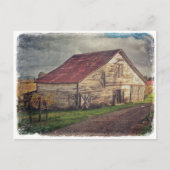 A Rustic Barn Briefkaart (Voorkant)
