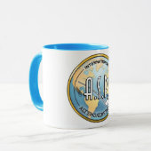 A.S.P. Internationaal - 11 oz. KoffieMok Mok (Voorkant links)
