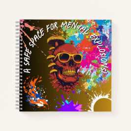 A safe space for mental explosions. notitieboek
