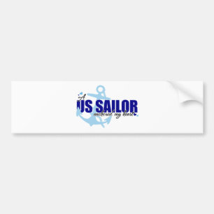 A Sailor Anchored My Heart Bumpersticker