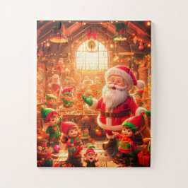 A Sample of Some of His Toys - Santa on a Holiday  Legpuzzel