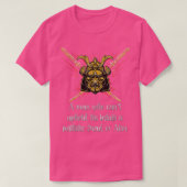 A Samurai ,  Living the Samurai Life  T-shirt (Design voorkant)