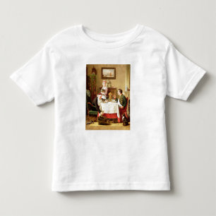 A Satisfying Meal, 1883 (olie op canvas) Kinder Shirts
