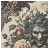 A Savage Sanctum - Gothic Statement Tegel Stof (Close Up)