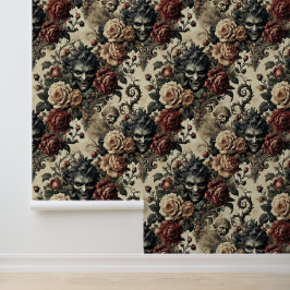 A Savage Sanctum - Gotisch Victoriaans ontwerp Behang
