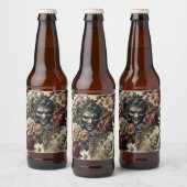 A Savage Sanctum - Gotisch Victoriaans ontwerp Bier Etiket (Flessen)