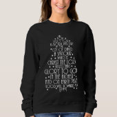 A Savior is Born Luke 2-11 Christmas Tree Shirts (Voorkant)