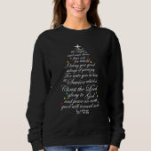 A Savior is Born Luke 2-11 Christmas Tree Shirts (Voorkant)