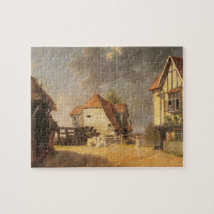 A Scene from 'The Maid of the Mill', 1765 (oil on Legpuzzel