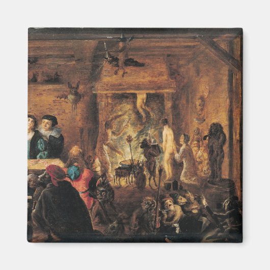 A Scene of Sorcery, 1633 Magneet (Voorkant)