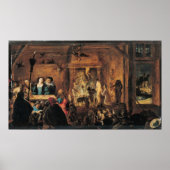 A Scene of Sorcery, 1633 Poster (Voorkant)