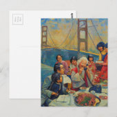 A Scenic Dinner at the Bridge Briefkaart (Voorkant / Achterkant)