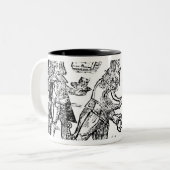 A Scotsman Petitioning Charles I Tweekleurige Koffiemok (Voorkant links)