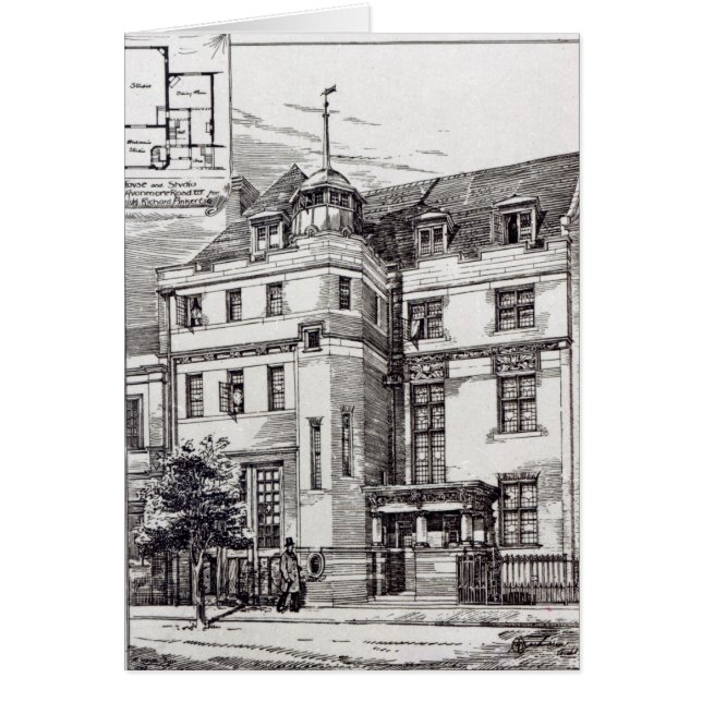 A Sculptors Studio, 1892 (Voorkant)