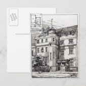 A Sculptors Studio, 1892 Briefkaart (Voorkant / Achterkant)