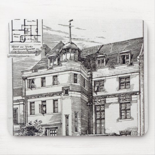 A Sculptors Studio, 1892 Muismat (Voorkant)