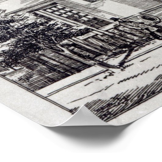 A Sculptors Studio, 1892 Poster (Hoek)