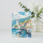 A Sea Port Briefkaart (Staand voorkant)