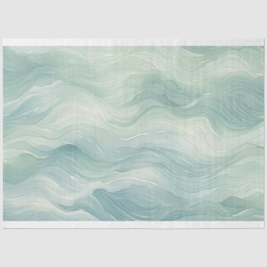 A Sea Series Design 12 Tissuepapier (Voorkant)