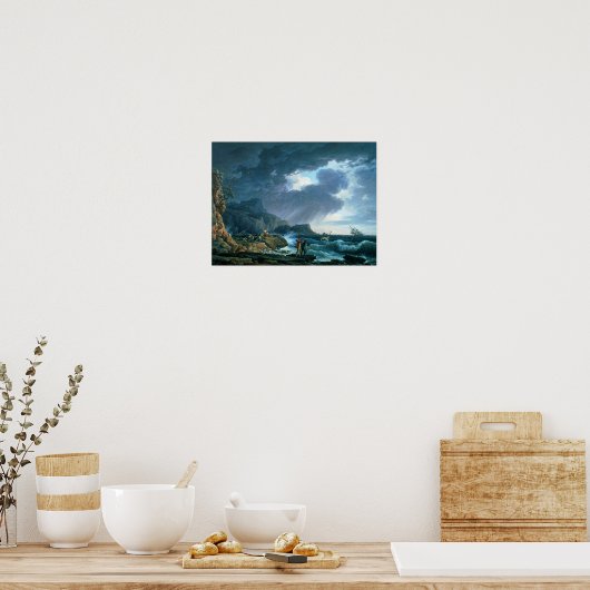 A Seastorm 1752 Poster (Keuken)