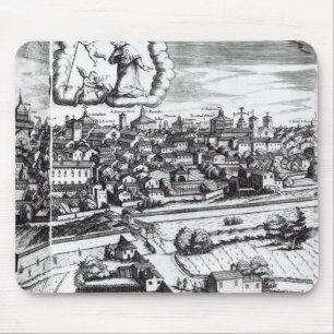 A Section of a Map of Milano, 1640 Muismat