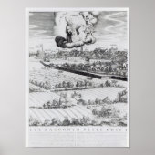 A Section of a Map of Milano, 1640 Poster (Voorkant)