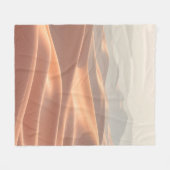 A Serene and Stunning Desert Landscape Featuring R Fleece Deken (Voorkant (Horizontaal))