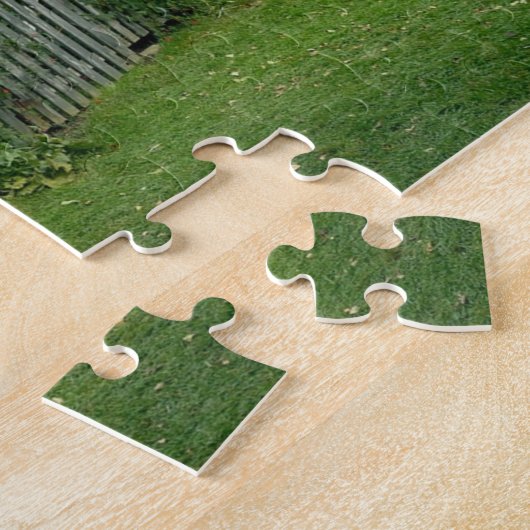 A Serene Farm Puzzle Legpuzzel (Zijkant)