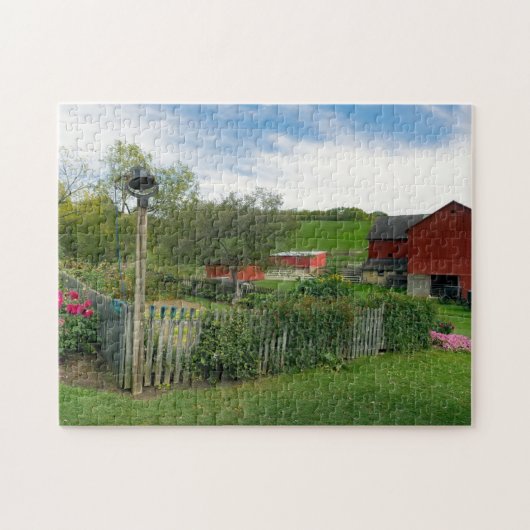 A Serene Farm Puzzle Legpuzzel (Horizontaal)