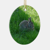 A Shady Bunny Keramisch Ornament (Rechts)