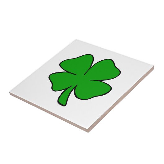 A Shamrock Tegeltje (Zijkant)