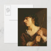 A Shepherd, 1635 Briefkaart (Voorkant / Achterkant)