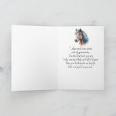 A Shetland Pony Personality Birthday Horse Kaart (Binnen)