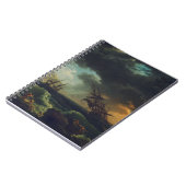 A Shipwreck in Stormy Seas by Claude-Joseph Vernet Notitieboek (Linkerzijde)