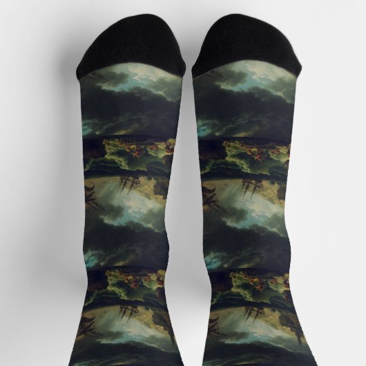 A Shipwreck in Stormy Seas by Claude-Joseph Vernet Sokken (Top)