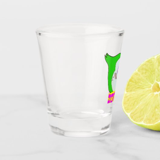 A Shot Zombibi-glas Shot Glas (Links)